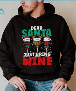 Dear Santa Just Bring Wine Christmas 2022 Shirt