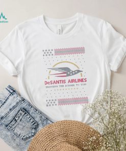 Desantis Airlines Bringing The Border To You Christmas Ugly Sweatshirt