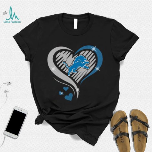 Detroit Lions Football Heart Diamond 2022 Shirt