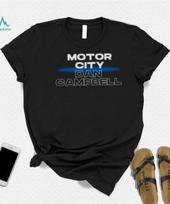 Motor City Dan Campbell Tee, MC/DC Lions T Shirt, Detroit Lions Game Day