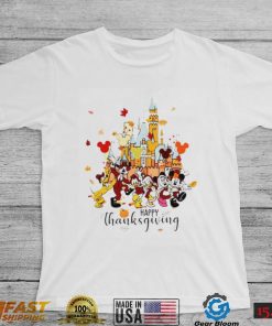 Disney Characters Mickey Mouse Thanksgiving Shirt2