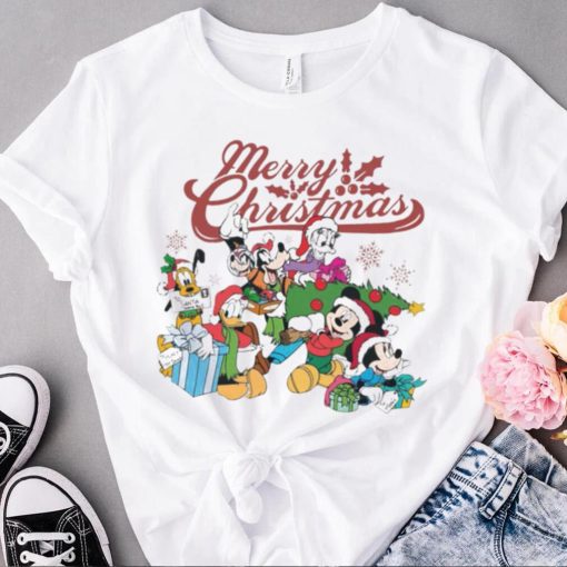 Disney Christmas Vintage Shirt Mickey And Friends Family copy