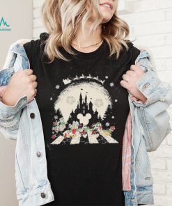 Disney Mickey And Friends Squad Abbey Road Christmas Shirt