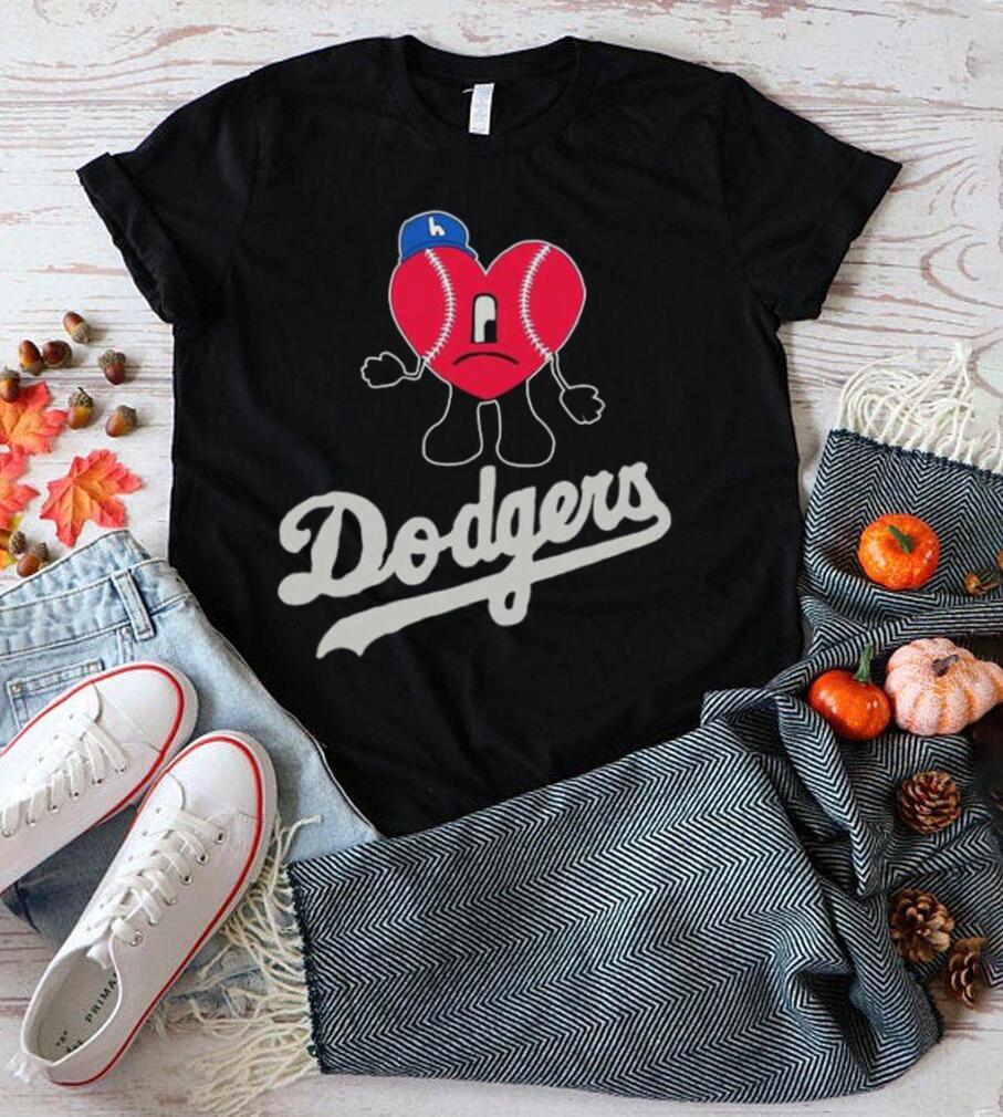 Bad Bunny Dodgers Shirt Los Angeles Dodgers Funny Baseball Shirt - Limotees