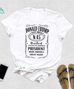 Donald Trump N.45 100 percent MAGA Make America Great Again shirt