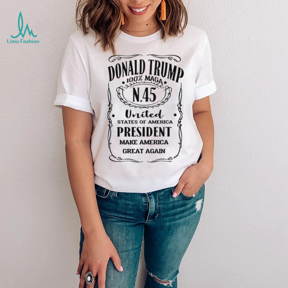Donald Trump N.45 100 percent MAGA Make America Great Again shirt Donald Trump N.45 100 percent MAGA Make America Great Again shirt