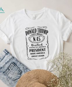Donald Trump N.45 100 percent MAGA Make America Great Again shirt