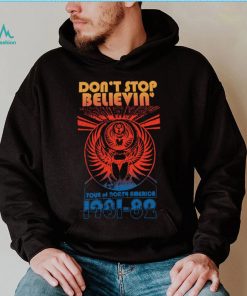 Don’t Stop Believen Vintage 1981 1982 logo Shirt