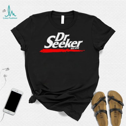 Dr Seeker 1998 retro logo shirt