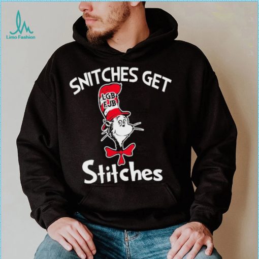 Dr Seuss LGBFJB Snitches Get Stitches Shirt