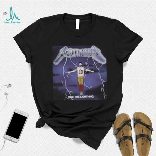 Drawing Jimmy G Metallica Album Forty Niners shirt