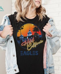 EAGLES Hotels Art California Band Music Legend Vintage T shirt