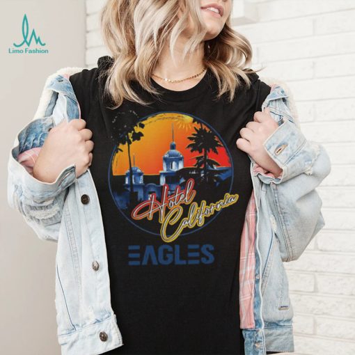 EAGLES Hotels Art California Band Music Legend Vintage T shirt