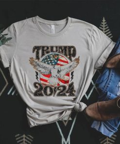 Eagle Trump 2024 USA Flag Vintage Shirt