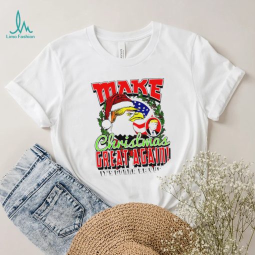 Eagle Trump make Christmas great again shirt