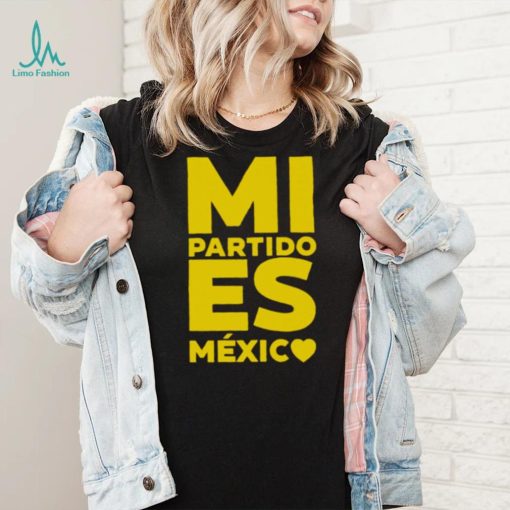 Edysmolworld mI partido es Mexico T shirt