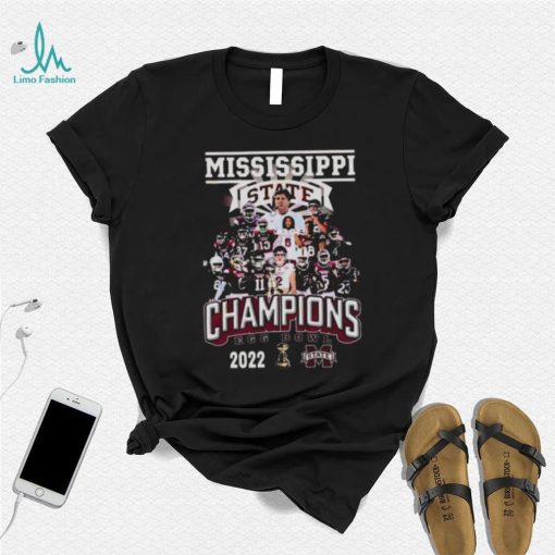 Egg Bowl Champions 2022 Mississippi State Bulldogs Team Shirt