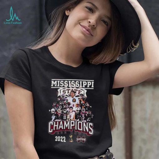 Egg Bowl Champions 2022 Mississippi State Bulldogs Team Shirt