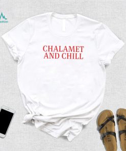 Elizabeth Olsen chalamet and chill T Shirt