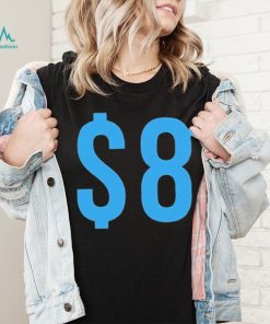 Elon Musk $8 Eight Dollars Blue Check Mark Shirt