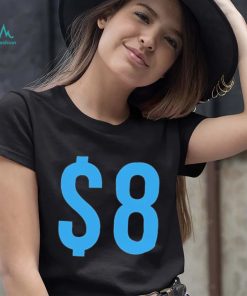 Elon Musk $8 Eight Dollars Blue Check Mark Shirt