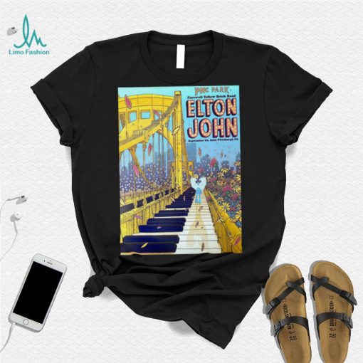 Elton john pnc park farewell yellow brick road Pittsburgh pa 9 16 22 posters T shirt