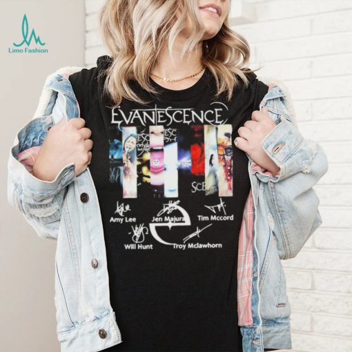 Evanescense Band Signature Shirt