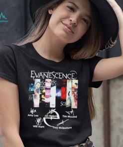 Evanescense Band Signature Shirt