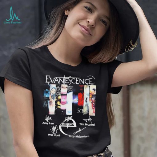 Evanescense Band Signature Shirt