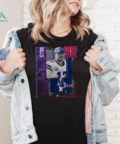 Football Paper Poster Bills Josh Allen T Shirt