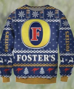 Fosters Beer Ugly Christmas Sweater, Faux Wool Sweater, Gifts For Beer Lovers, International Beer Day, Best Christmas Gifts For 2022 – Prinvity