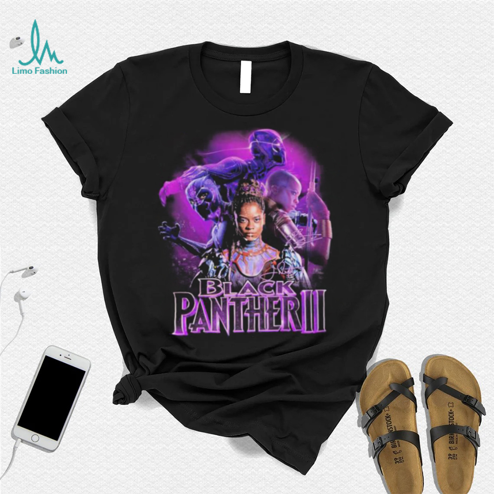 Funny Black Panther II Signatures Shirt Funny Black Panther II Signatures Shirt