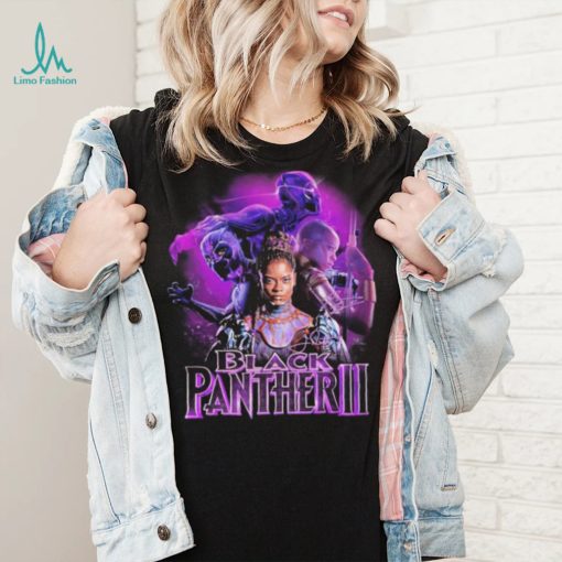 Funny Black Panther II Signatures Shirt