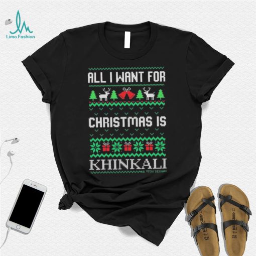 Funny Christmas Khinkali Gift Shirt