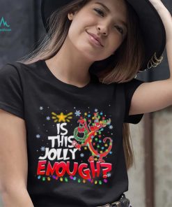 Funny Disney Mulan Is This Jolly Enough Cute Mushu Xmas Light Shirt