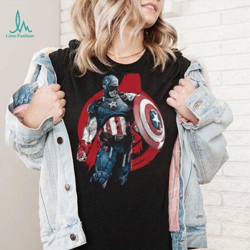 Funny Marvel Captain America T Shirt