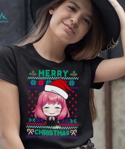 Funny Meme Face Anya Forger Spy X Family Ugly Christmas Unisex Sweatshirt