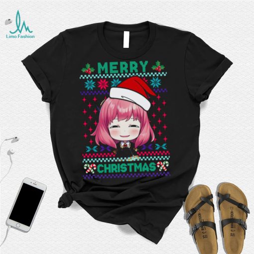 Funny Meme Face Anya Forger Spy X Family Ugly Christmas Unisex Sweatshirt