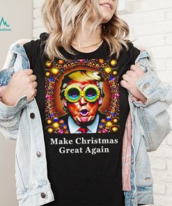 Funny Psychedelic Donald Trump Christmas shirt