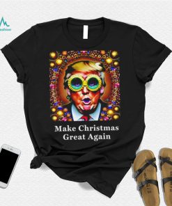 Funny Psychedelic Donald Trump Christmas shirt