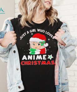 Funny Shirt Anime Chrismas Cute Girl Shir