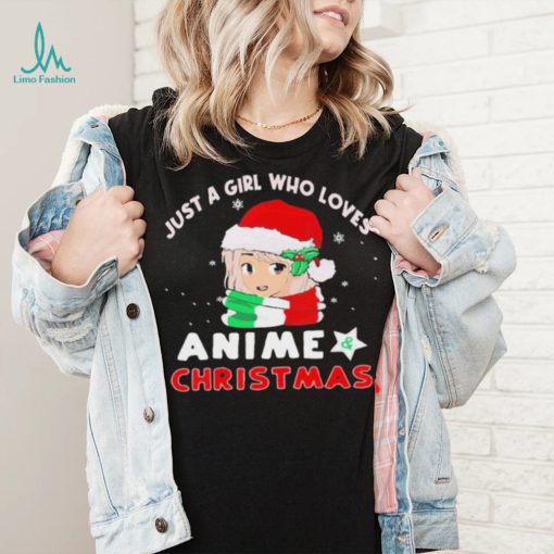 Funny Shirt Anime Chrismas Cute Girl Shir