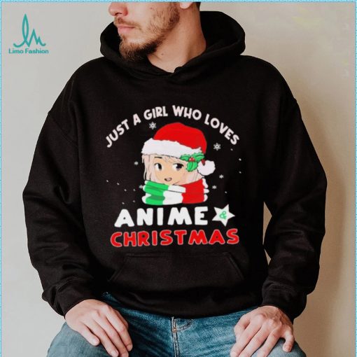 Funny Shirt Anime Chrismas Cute Girl Shir