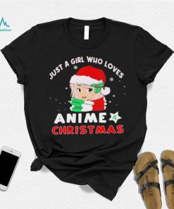 Funny Shirt Anime Chrismas Cute Girl Shir