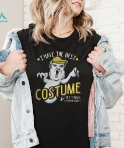 Funny Trump Halloween T Shirts Costume Ghost Donald Trump Spooky Night1