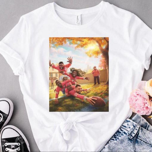 Funny kansas city chiefs team Thankful shirt