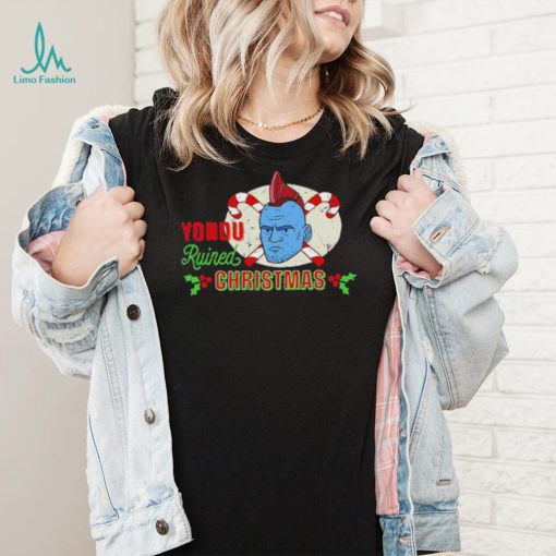 GOTG Guardians Of The Galaxy Yondu Ruined Christmas shirt