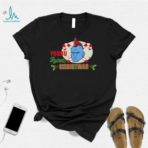 GOTG Guardians Of The Galaxy Yondu Ruined Christmas shirt