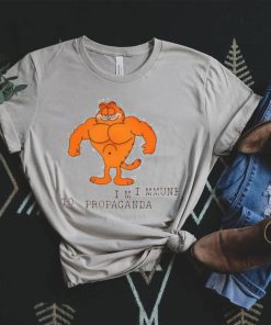 Garfield I’m Immune To Propaganda Shirt