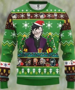 Genya Shinazugawa Demon Slayer Chibi Demon Slayer Ugly Christmas Sweater